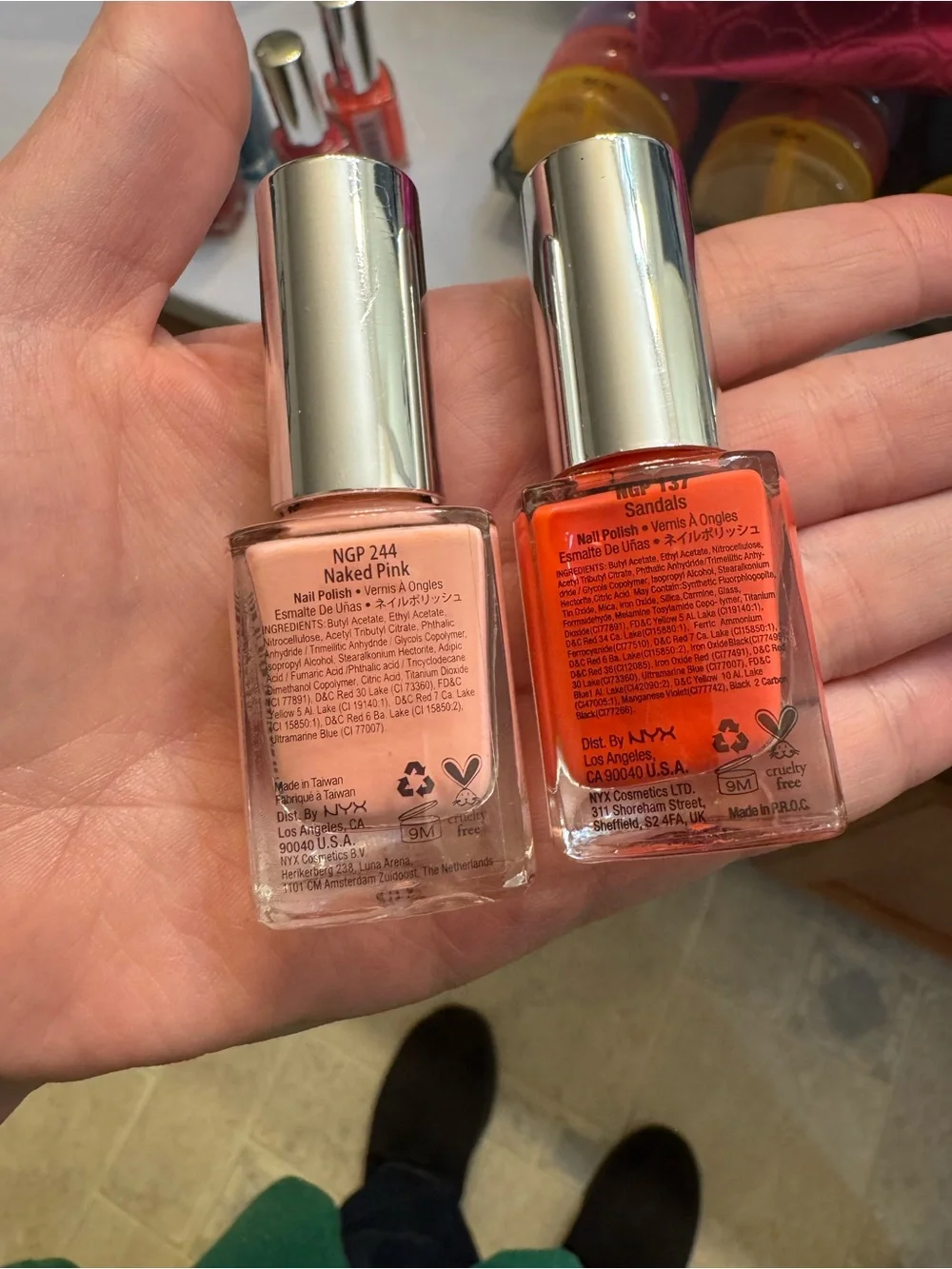 NYX Girls Nail Polish Bundle